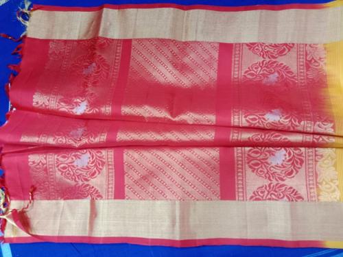 SOFT SILK SAREE WITH BLOUSE